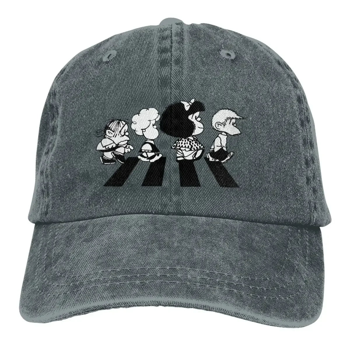 Her Friends Baseball Caps Peaked Cap Mafalda Cartoon Sun Shade Hats for Men