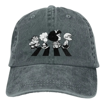 Her Friends Baseball Caps Peaked Cap Mafalda Cartoon Sun Shade Hats for Men