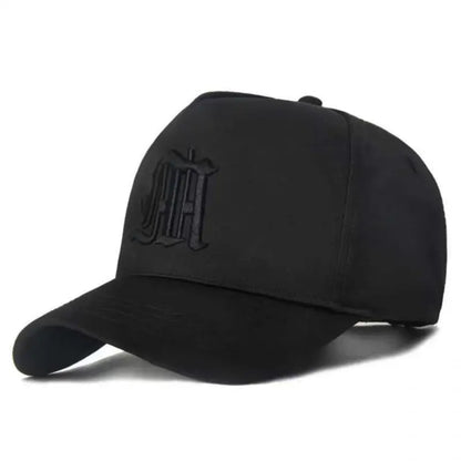 Fashion Gothic Letter M Embroidery Baseball Caps Autumn Outdoor Adjustable Casual Hats Sunscreen Hat Sports Cap