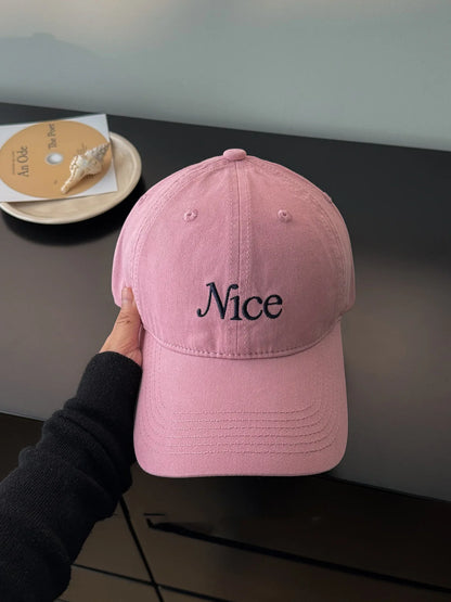 "Nice" Baseball Cap for Women