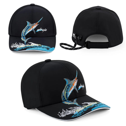 Unisex Baseball Hat Embroidery Fishing Caps Outdoor Breathable