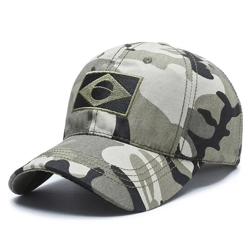 Outdoor Sports Baseball Cap Camouflage Cap Middle And Young Casual Sun Protection Hat Brazilian Hat