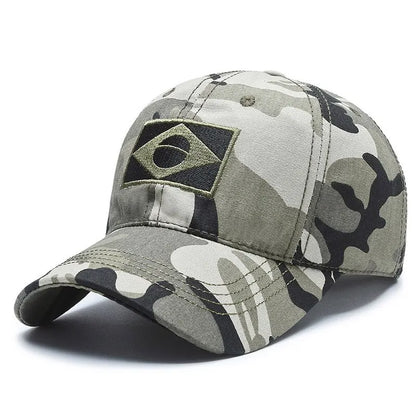 Outdoor Sports Baseball Cap Camouflage Cap Middle And Young Casual Sun Protection Hat Brazilian Hat