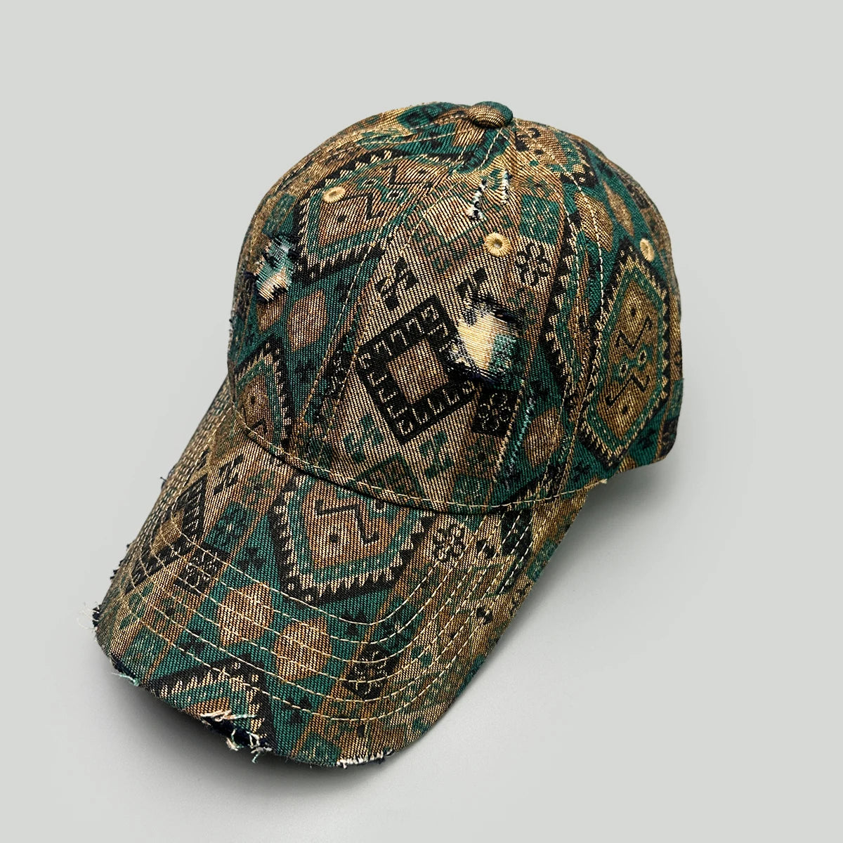 Camouflage Flowers Star Letter Embroidery Baseball Hats