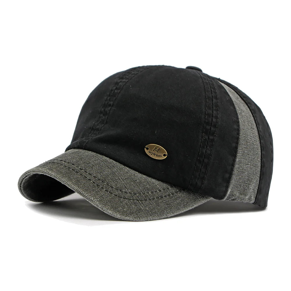 Custom Logo Vintage Washed Cotton Baseball Cap
