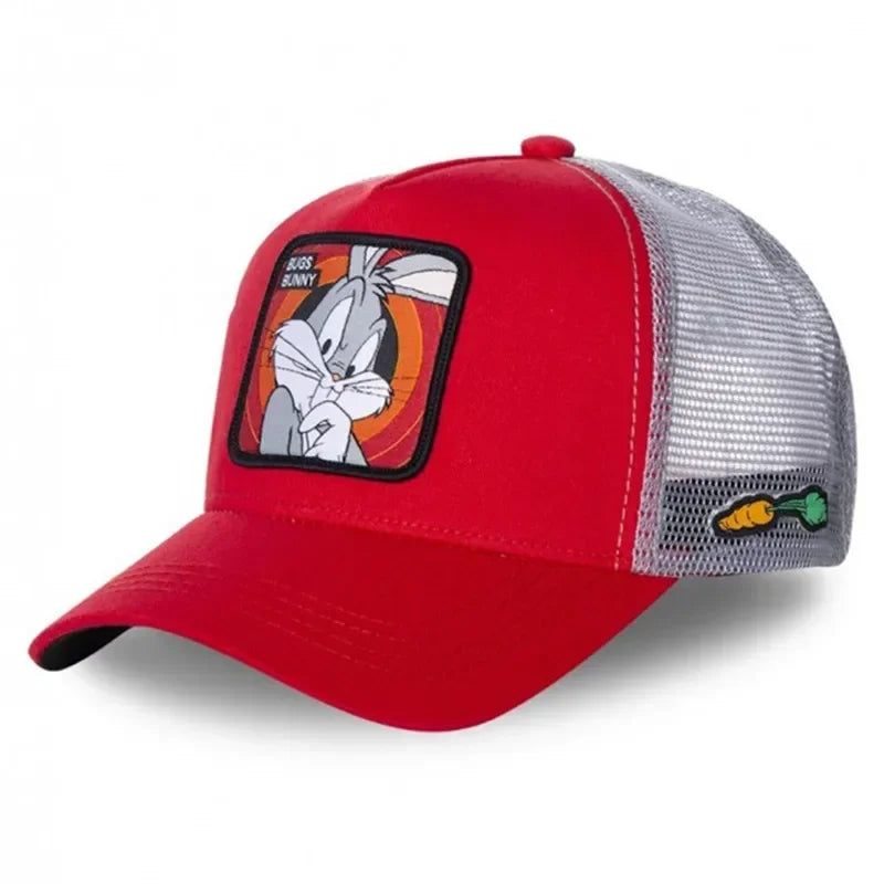 Unisex Anime Cartoon Cap High Quality Patch Draw Baseball Cap Men