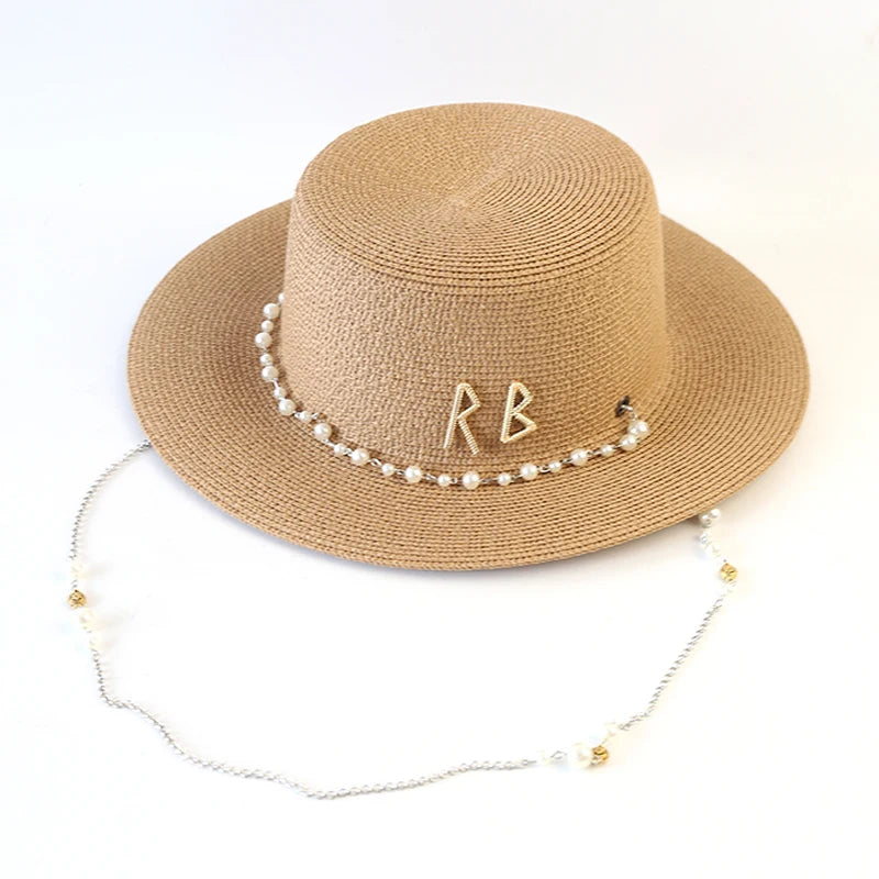 New Women Summer Hats Straw Sun Hat Panama Elegant Straw Fedoras