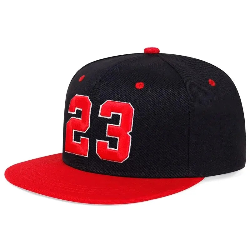 Unisex 23 Embroidery Hip-Hop Hats Outdoor