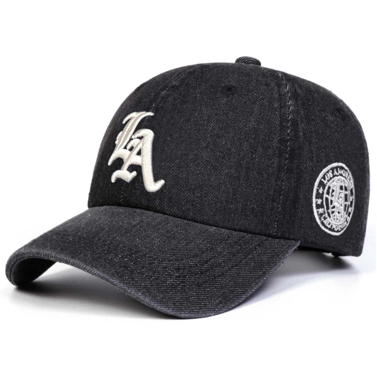 Unisex Gothic Letter Embroidery Cowboy Baseball Caps