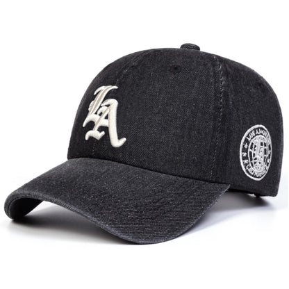 Unisex Gothic Letter Embroidery Cowboy Baseball Caps