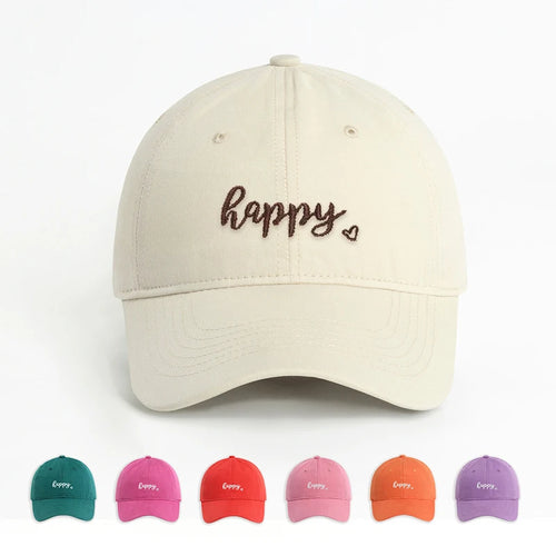 Fashion Solid Color Baseball Hat For Men Women