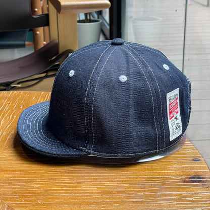 Denim Short Brim Tooling Baseball Cap Sports Hip Hop
