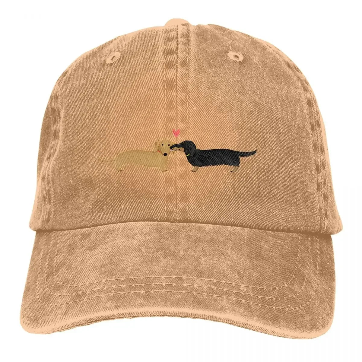 Dog Lover Multicolor Hat Peaked Women's