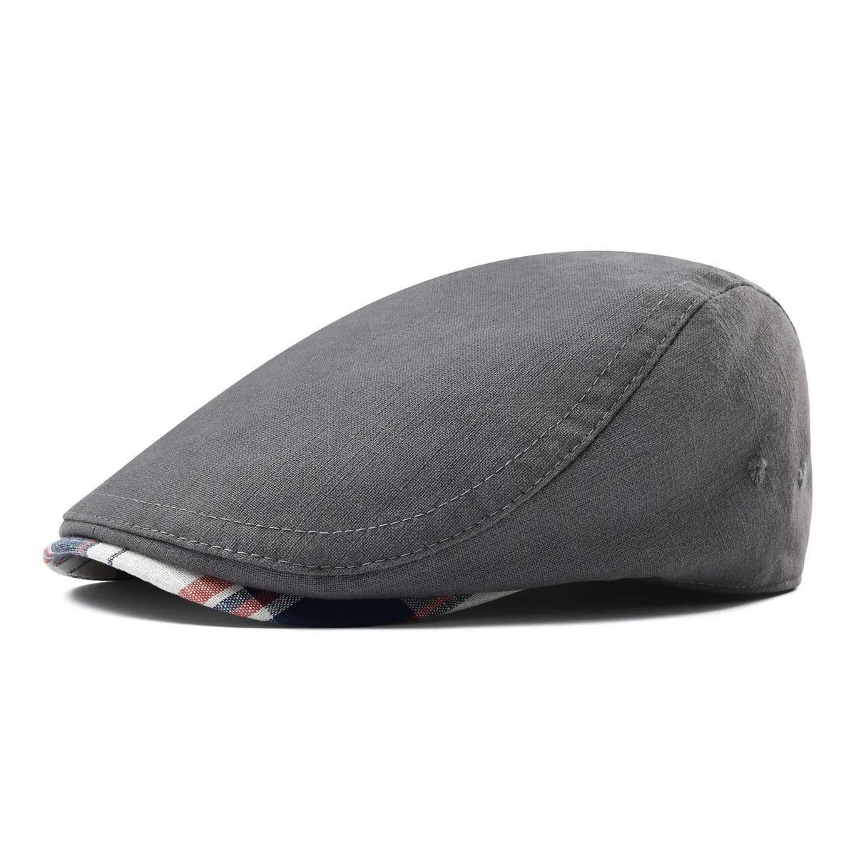 Men's 100% Linen Flat Ivy Gatsby Newsboy Hat