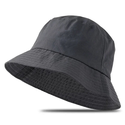 Sun Hat Men Women's Sunscreen Mountaineering Big Head Circumference Summer Bucket Hat