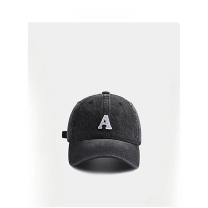 Retro Washed Denim Baseball Cap Unisex