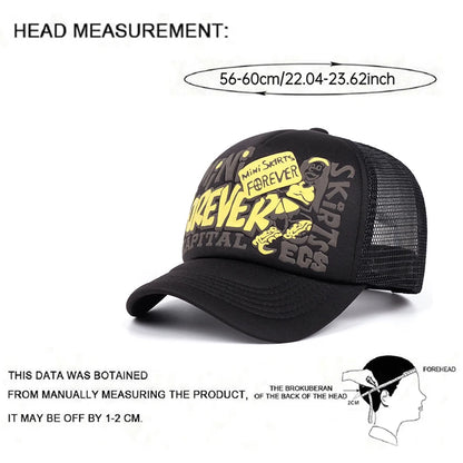 Baseball Hat MINI Printed Street Hip Hop Hat