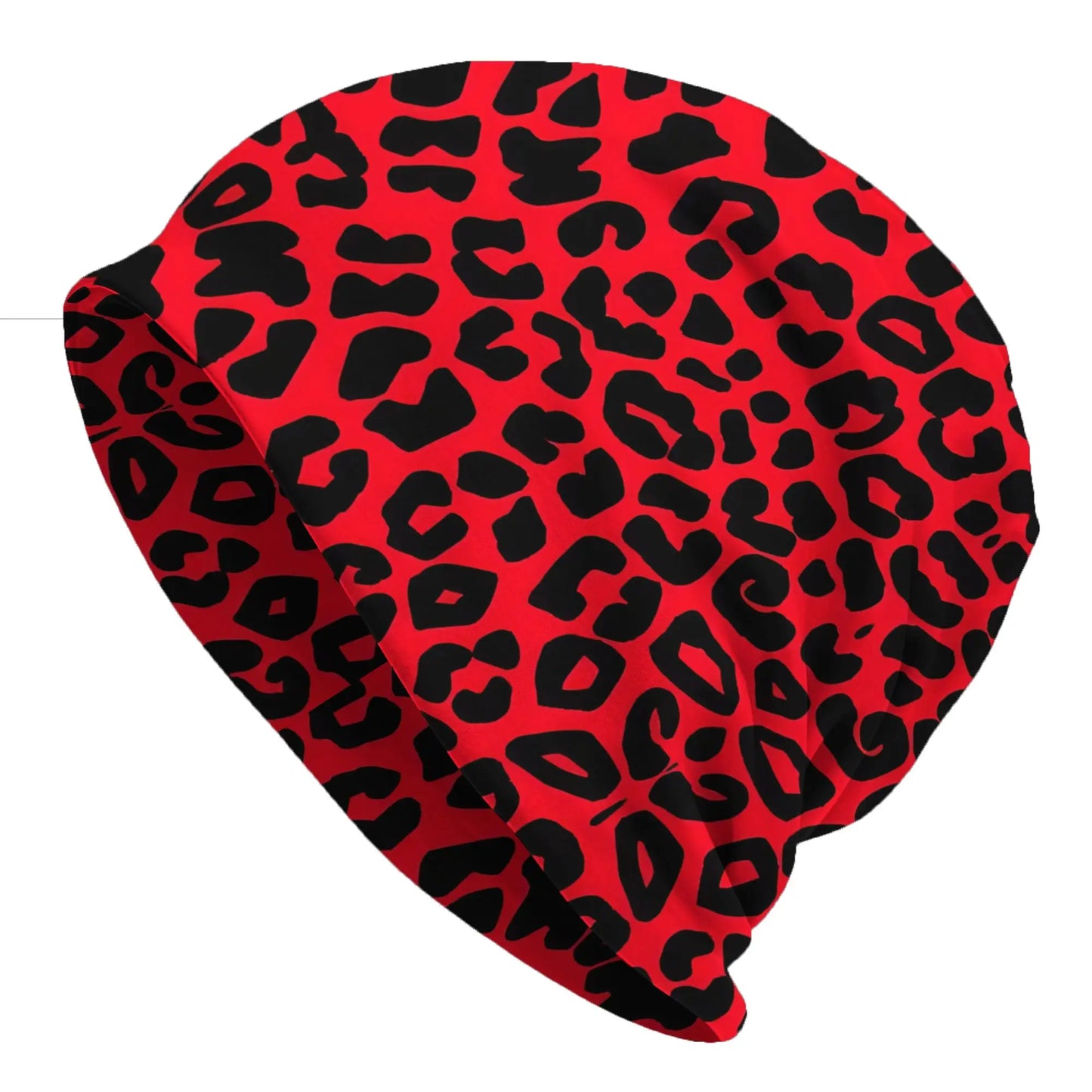 Tan Leopard Bonnet Homme Autumn Spring Thin Hat