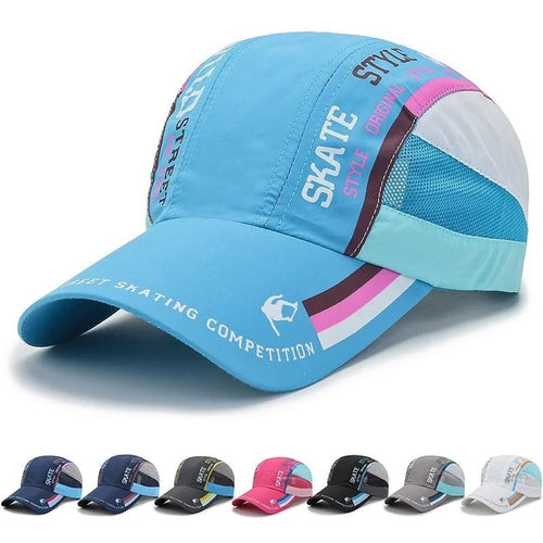 Letter Patchwork Mesh Mesh Baseball Cap Spring