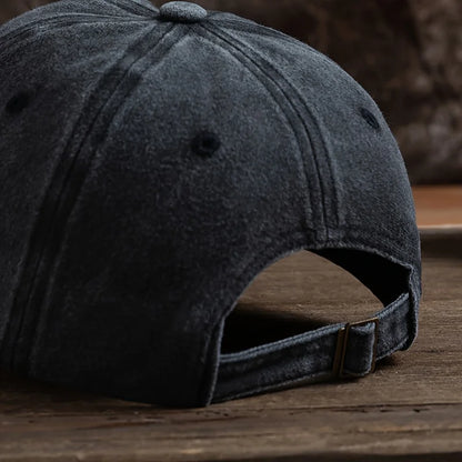 Funny Fishing Print Baseball Cap Breathable Six-Panel Outdoor Hat