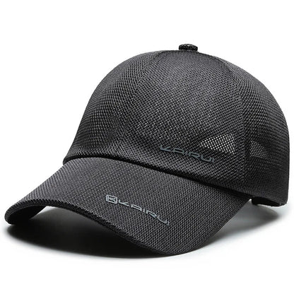 Mesh Baseball Cap Men Women Breathable Dad Hat Bone Outdoor Camo Hip Hop Caps