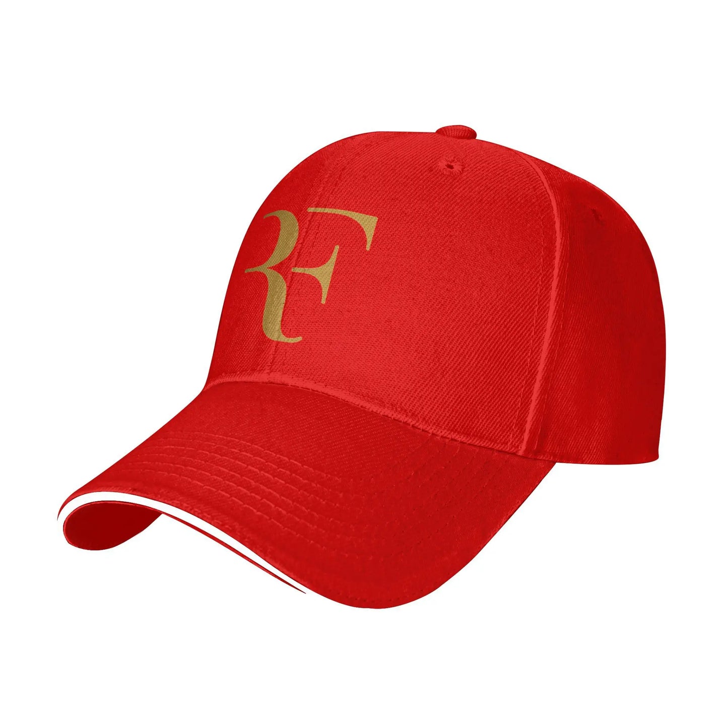 RF Roger Federer Trucker Hat Spring Golf Cap Unisex Baseball Cap