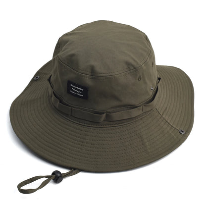 Contrast Vintage Fisherman Hat For Men And Women Summer Outdoor