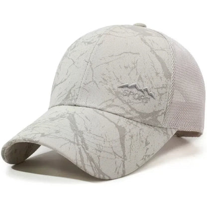 Unisex Camouflage Mesh Baseball Cap Summer Hat
