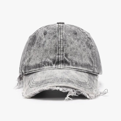 Plain Washed Coated Men's Personalized Breathable Duckbill Cap