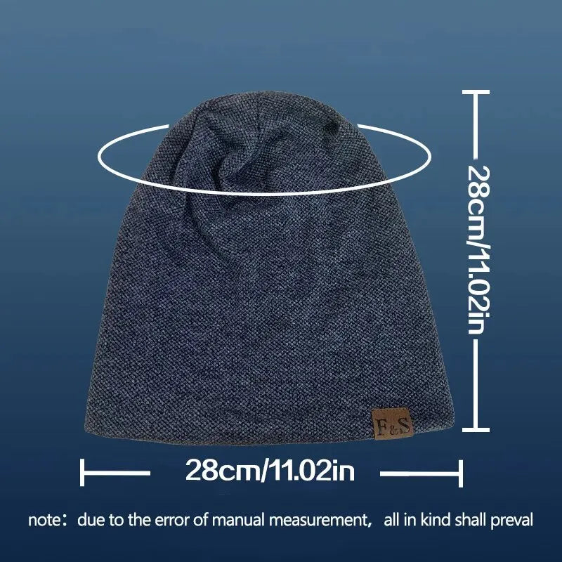 Warm Knitted Beanie Hat For Men And Women