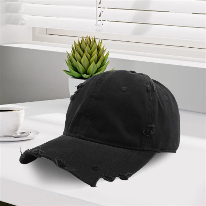 Casual Daily Vintage Distressed Baseball Cap