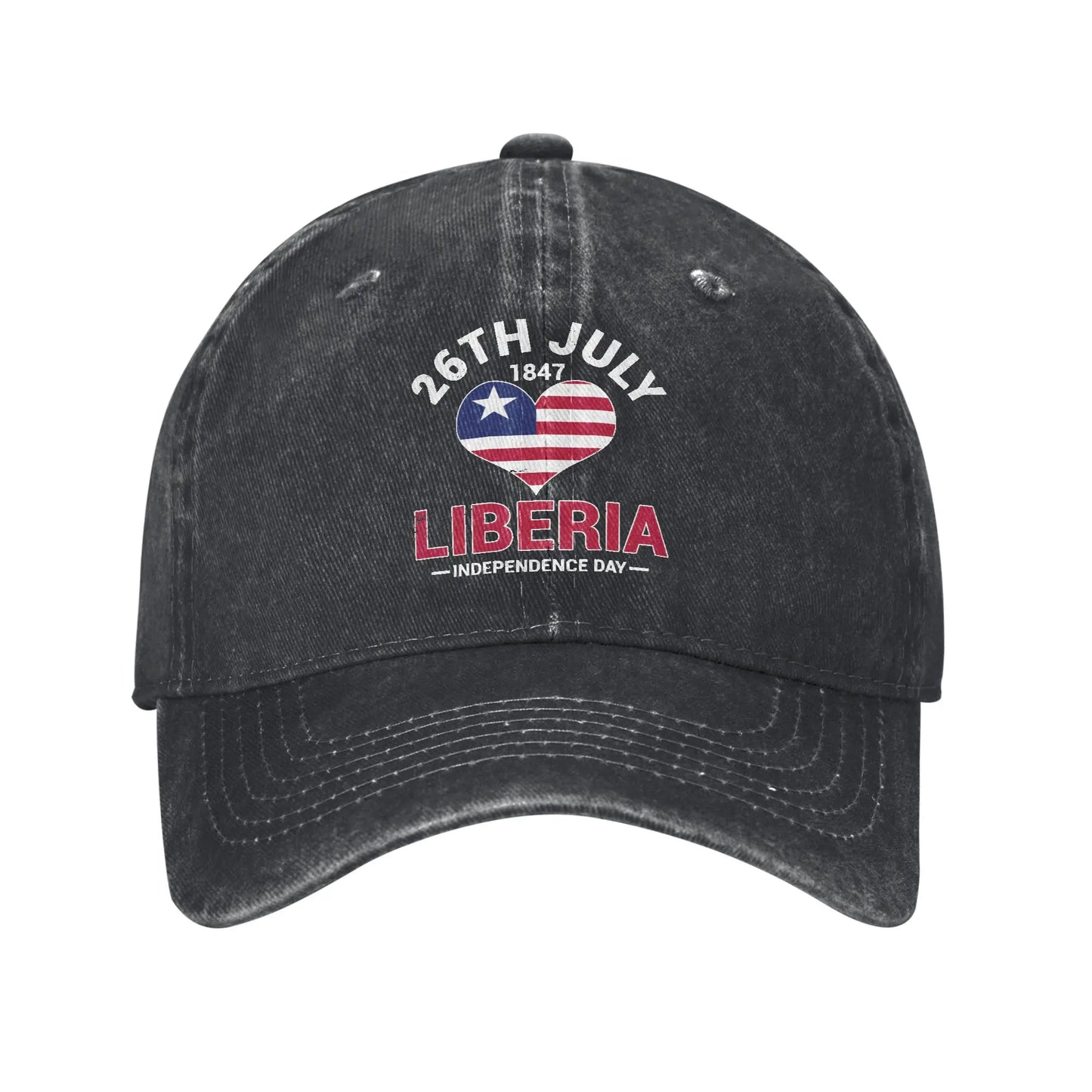 Men Women Liberia Independence Day Caps