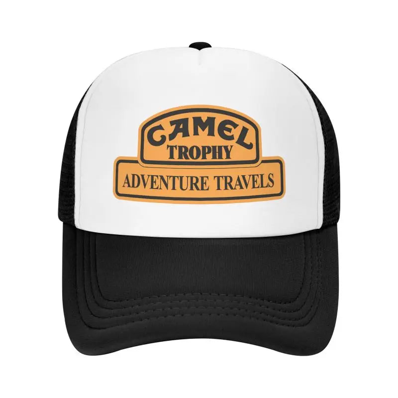 Camel Trophy Racing Print Mesh Baseball Cap Unisex Summer