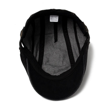 Men's Jean Berets Summer Newsboy Hats For Women Casual Solid Color Retro