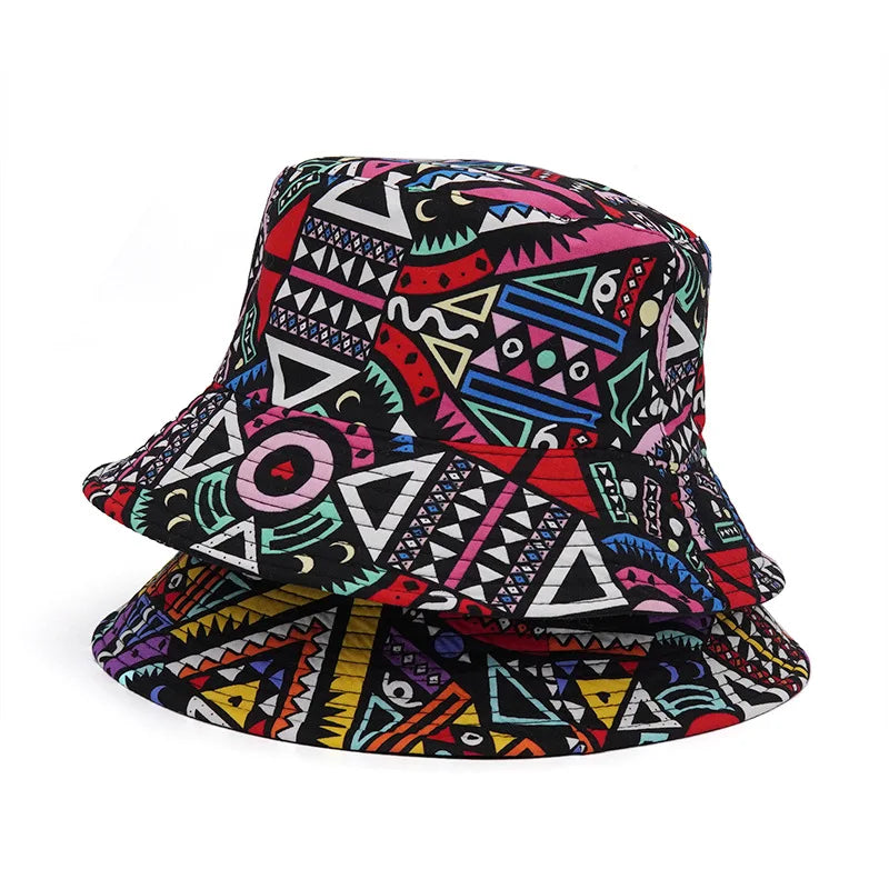 Fashionable Bucket Hats Letter Print Fisherman Hat Summer Sun For Women Men