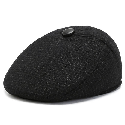 Fashion Berets Men High Quality Autumn Winter Wool Hat