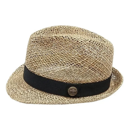 Good Quality Straw Hat Summer Hollow Jazz Fedora Hats