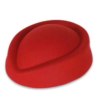 Hepburn Style Black Flat Top Berets Hat Women's French High-End