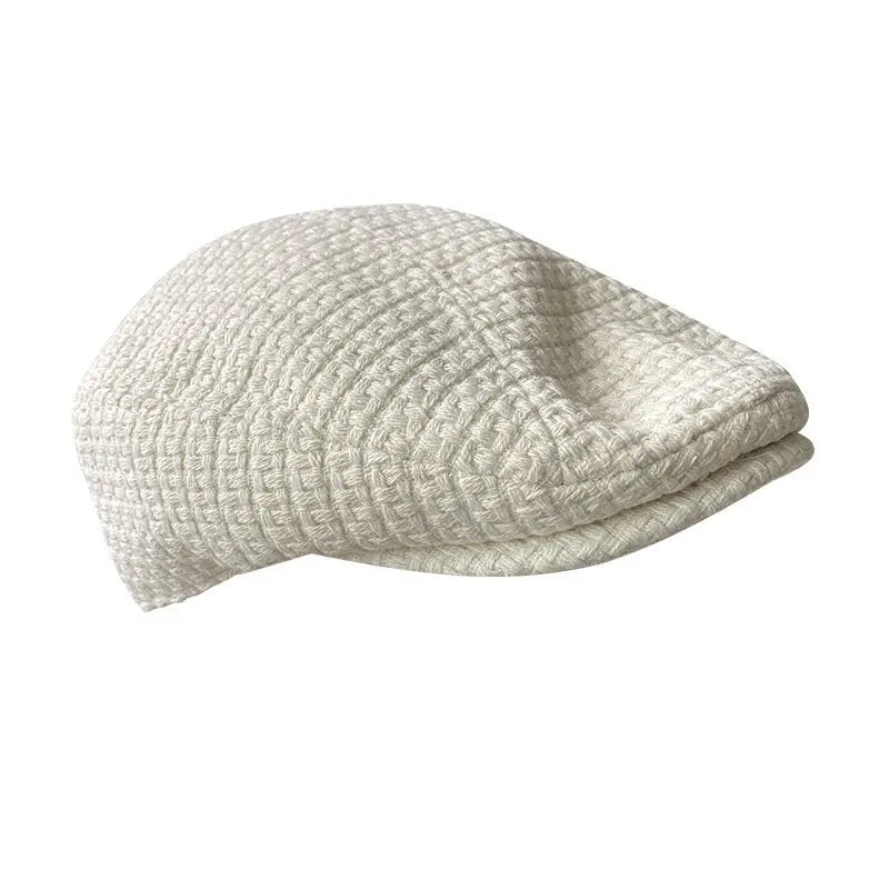 Big Size Summer Linen Solid Newsboy Caps