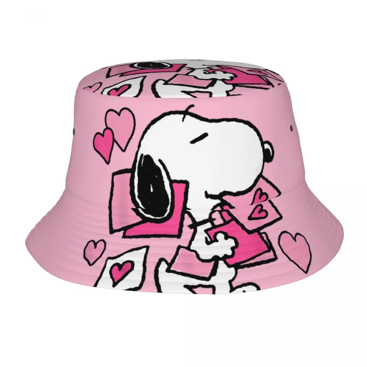 Women Men Bucket Hat Snoopys Play Tennis Summer Beach Hatwear Lightweight