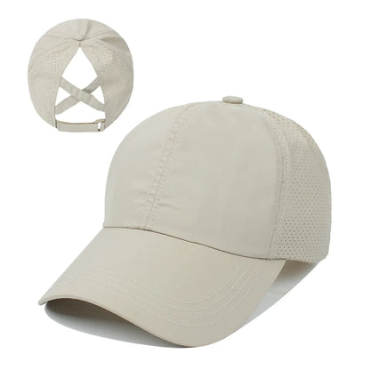 Baseball Caps For Women Hats New Breathable Mesh Sun Visor Hats Female