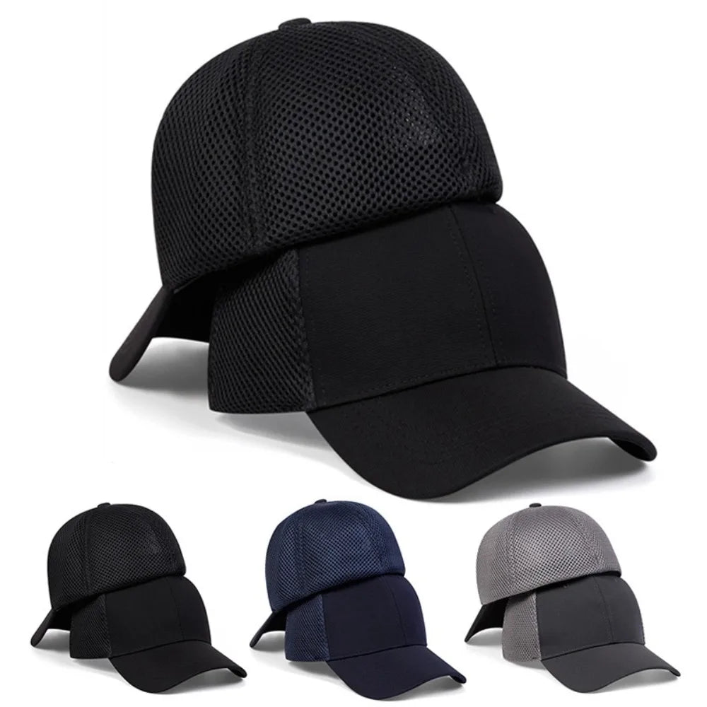 High Quality Casual Baseball Net Caps Rear Sealing Breathable