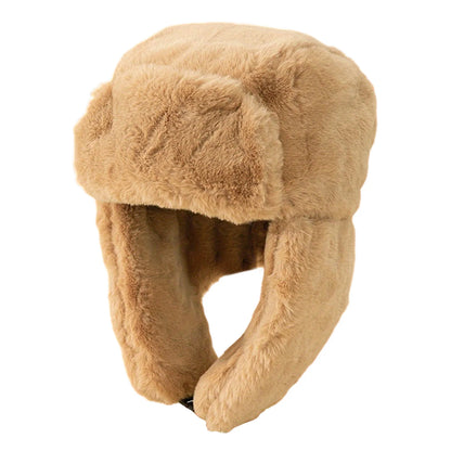 Soft Plush Winter Riding Hat Outdoor Cycling Warm And Cold Plush Hat