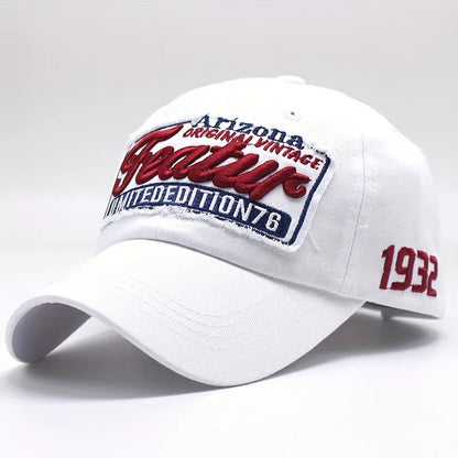 Outdoor Casual Duckbill Hat Men's Embroidered Dad Hat