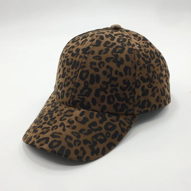 Plain Baseball Visor Cap Unisex Hat Leopard Print Baseball Caps