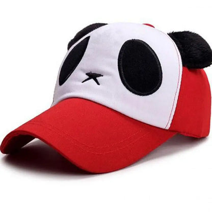 Summer Cute Panda Baseball Caps For Men Women Cotton Hip Hop Sun Protection Boys Girls Outdoor