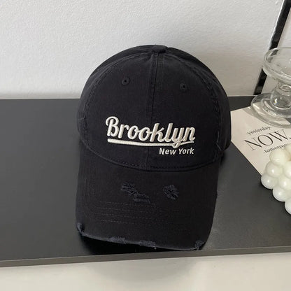 INS Style Letter Embroidered Baseball Cap