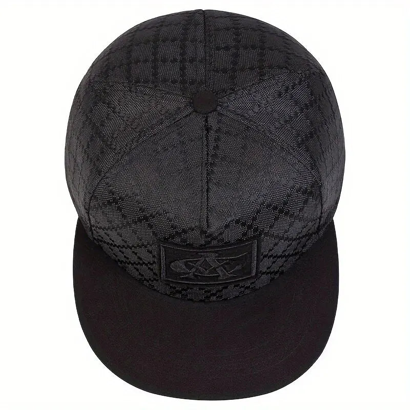 Unisex CA Letter Embroidery Hip Hop Hats Spring and Autumn Outdoor Adjustable Casual Sunscreen Hat