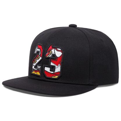 Fashion Street HipHop Hat Outdoor Cycling Sunshade Skateboard Hat Male Female Same Style Flat Edge Baseball Hat