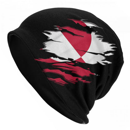 Greenland Coat Of Arms Polar Bear Blue Bonnet Hats Autumn Winter For Men Women